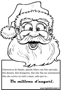 Biglietti di Natale Babbo Natale
