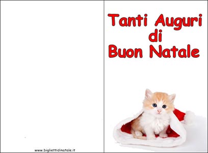 Biglietti Natale