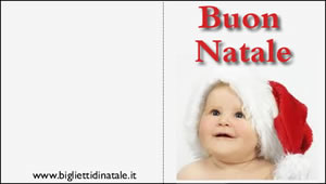 Biglietti auguri di Natale