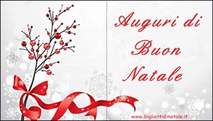 Biglietto Auguri Natale