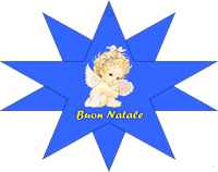 Biglietti di Natale stella